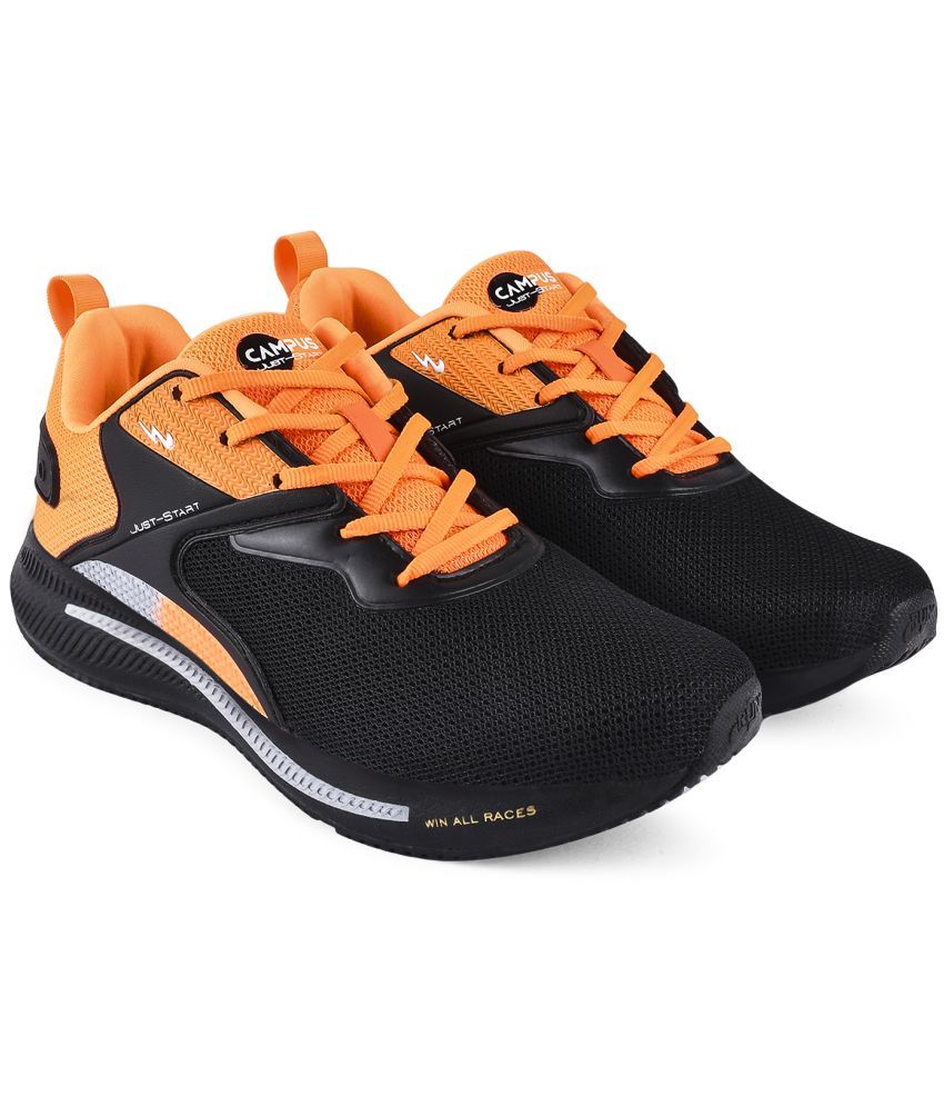     			Campus - CAMP FIRESTAR Black Men's Sports Running Shoes