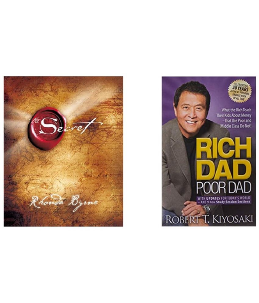    			( Combo Of 2 Books ) The Secret & Rich Dad Poor Dad  Paperback , Book , English , By Byrne Rhonda , Robert T Kiyosaki