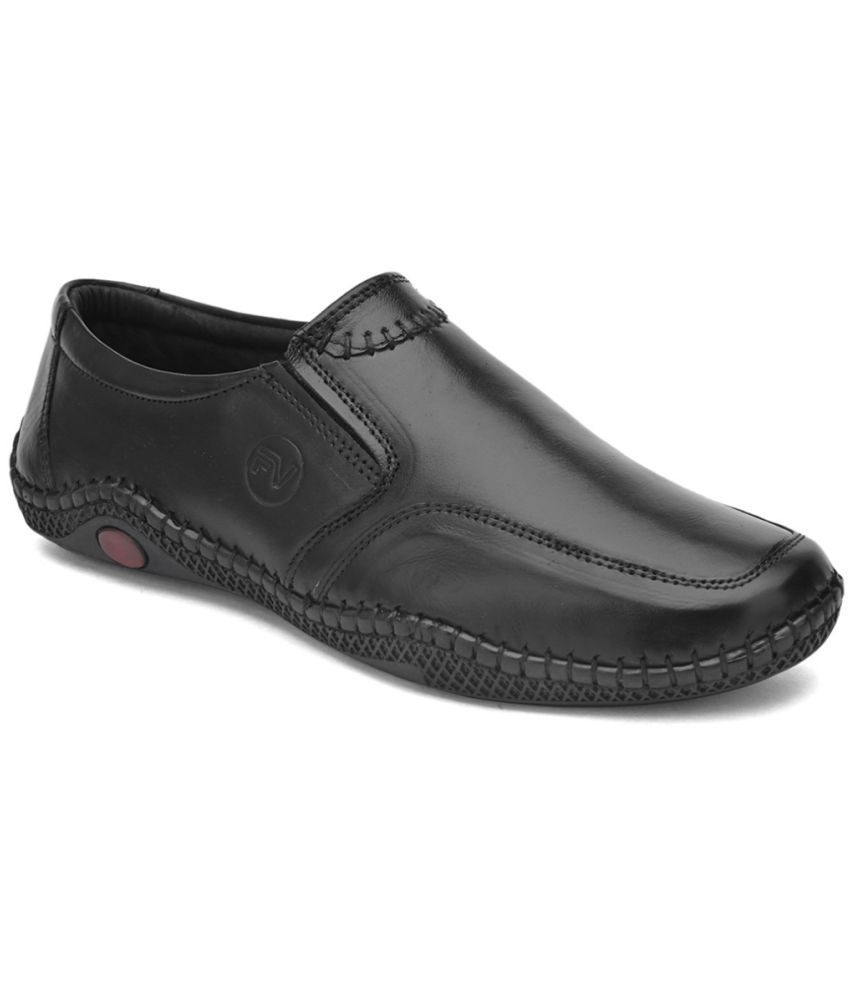     			Fashion Victim - Black Men's Slip On Formal Shoes