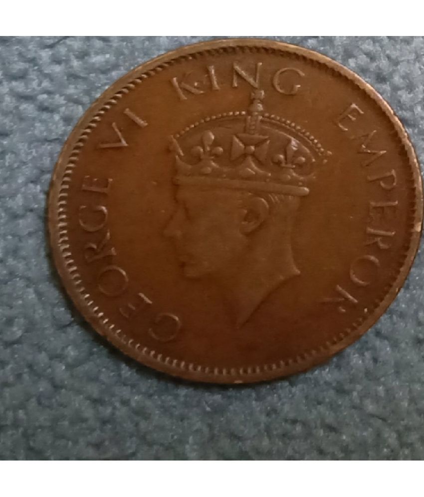     			Jaya Collection - 1 Quarter Anna King George VI One Numismatic Coins
