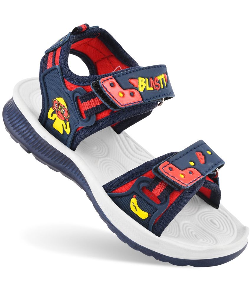     			KATS Kids Walking Casual Blast Flat Sandals for Baby Boys and Baby Girls Age 2.5-5 Years