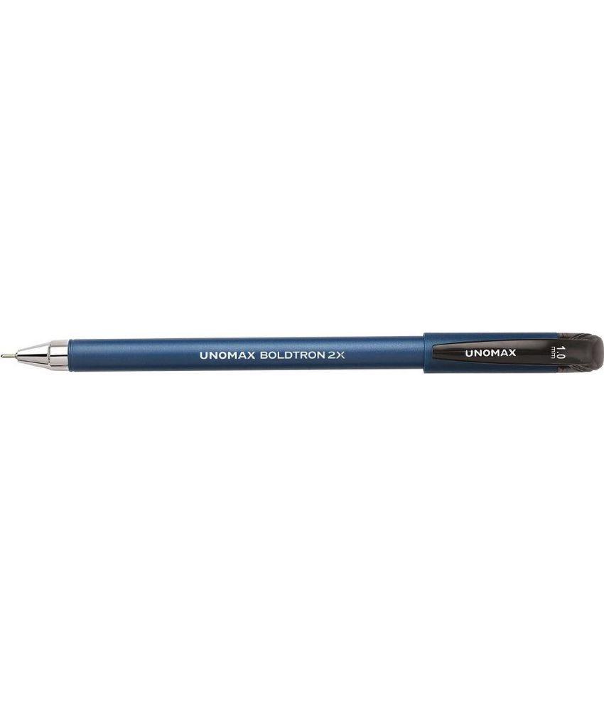     			UNOMAX Boldtron 2X 1.0MM Black Ball Pen (Pack of 30, Black)
