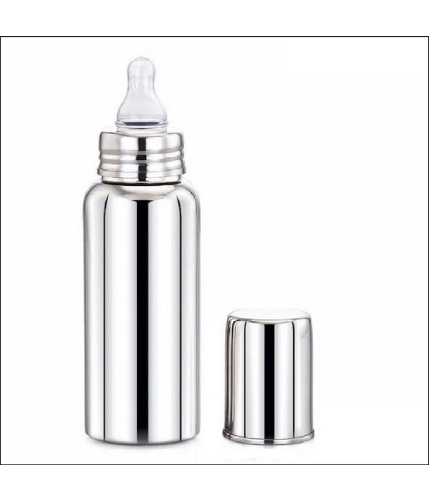     			7 Star Traders - 250 Silver Feeding Bottle ( Pack of 1 )
