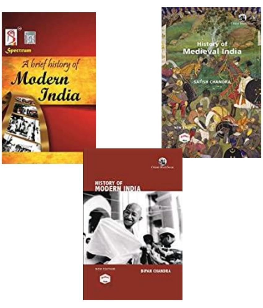     			A Brief History of Modern India + History Of Medieval India +HISTORY OF MODERN INDIA