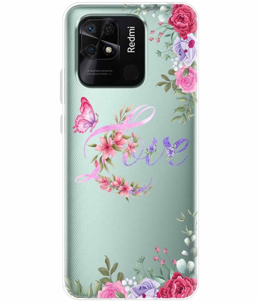     			Fashionury - Multicolor Printed Back Cover Silicon Compatible For Xiaomi Redmi 10 ( Pack of 1 )