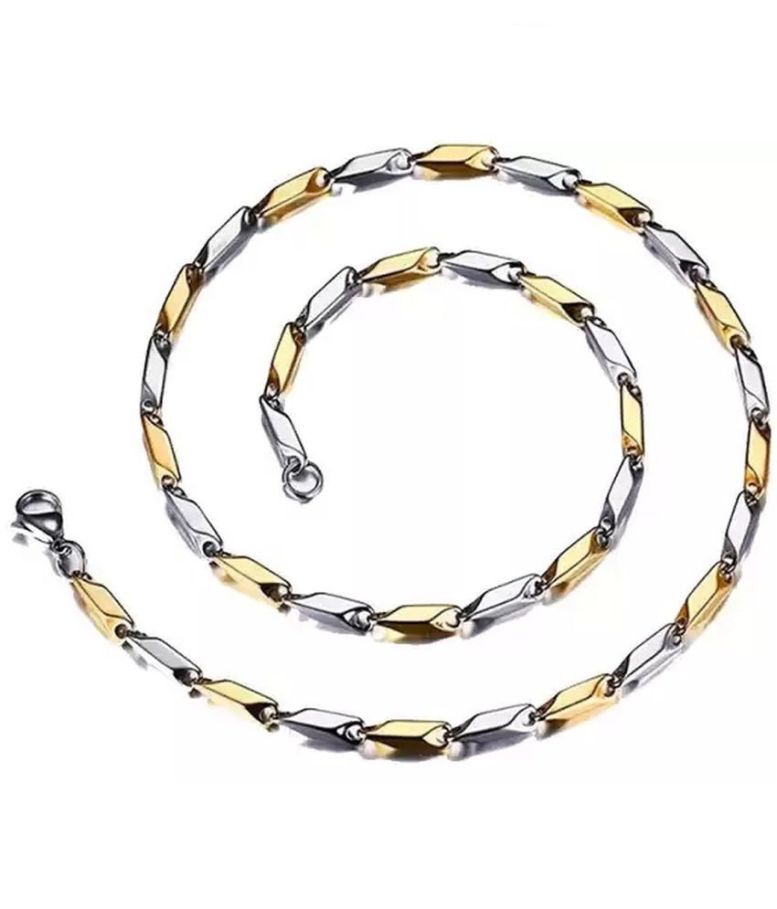     			HEER COLLECTION - Gold Plated Chain ( Pack of 1 )