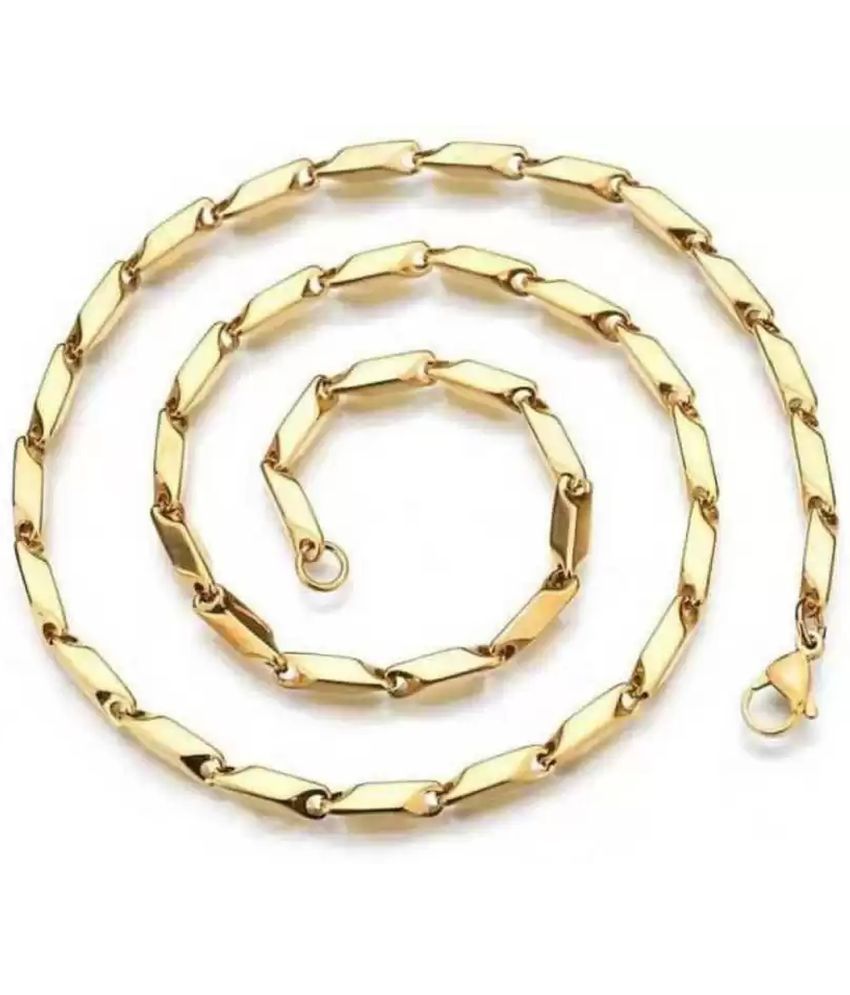     			HEER COLLECTION - Gold Plated Chain ( Pack of 1 )