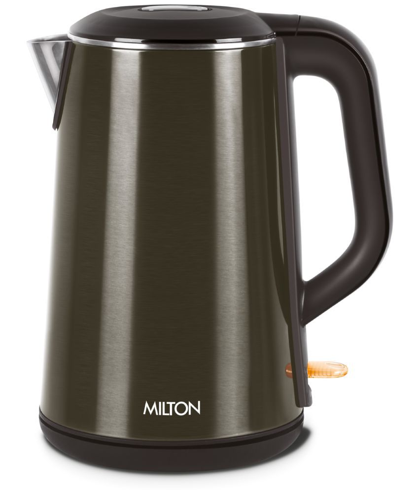     			Milton Black 1.8 litres Stainless Steel Multifunctional Kettle