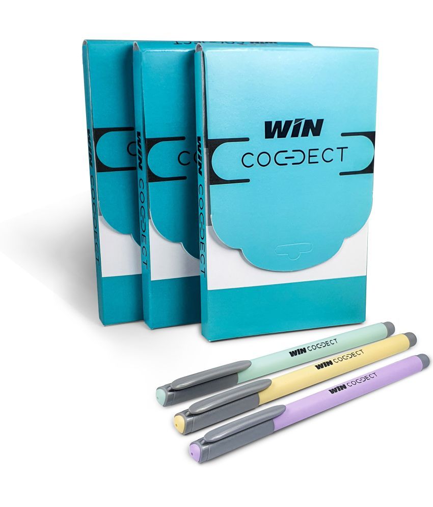     			Win Connect 30 Pens Blue Ink