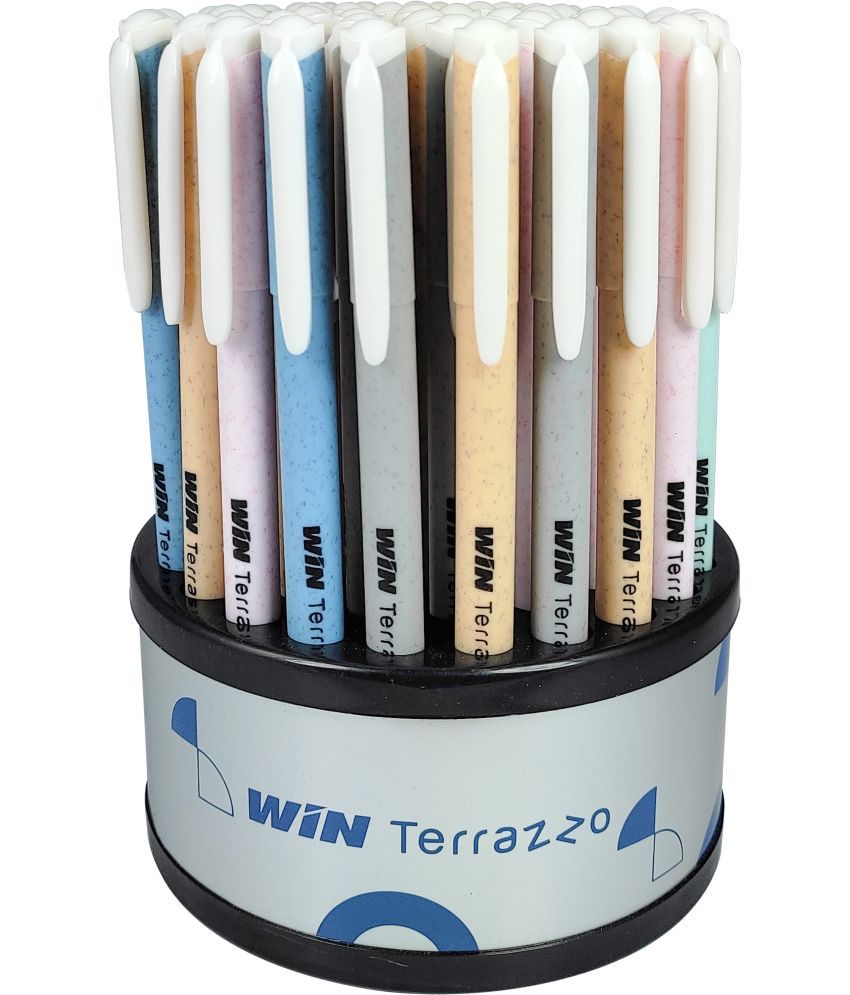     			Win Ball Pens Set of 50 Pens - 45 Blue Ink & 5 Black Ink
