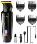 Daling - LED SCREEN Black Cordless Beard Trimmer With 60 Runtime