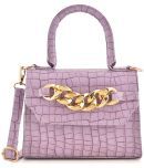 Lychee Bags Sling Bag PU Set of 1 ( Purple )