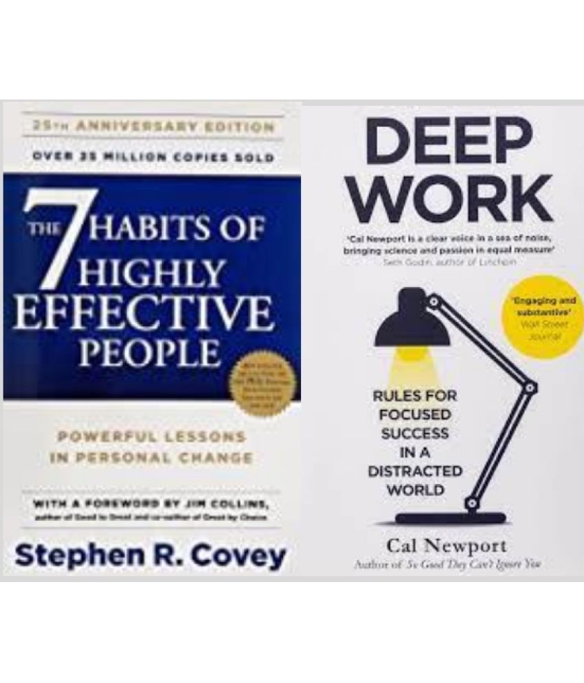     			7 habits of highly effective people + Deep Work