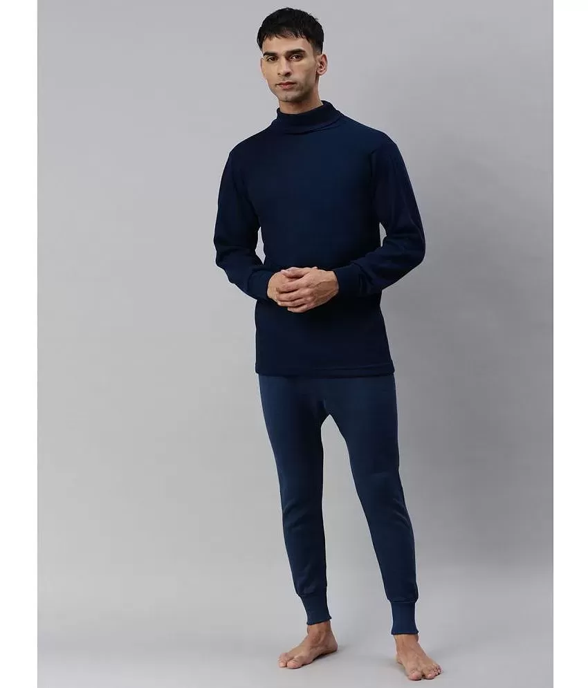 Lux Cottswool - Blue Cotton Blend Men's Thermal Sets ( Pack of 1 ) - Buy Lux  Cottswool - Blue Cotton Blend Men's Thermal Sets ( Pack of 1 ) Online at  Best Prices in India on Snapdeal