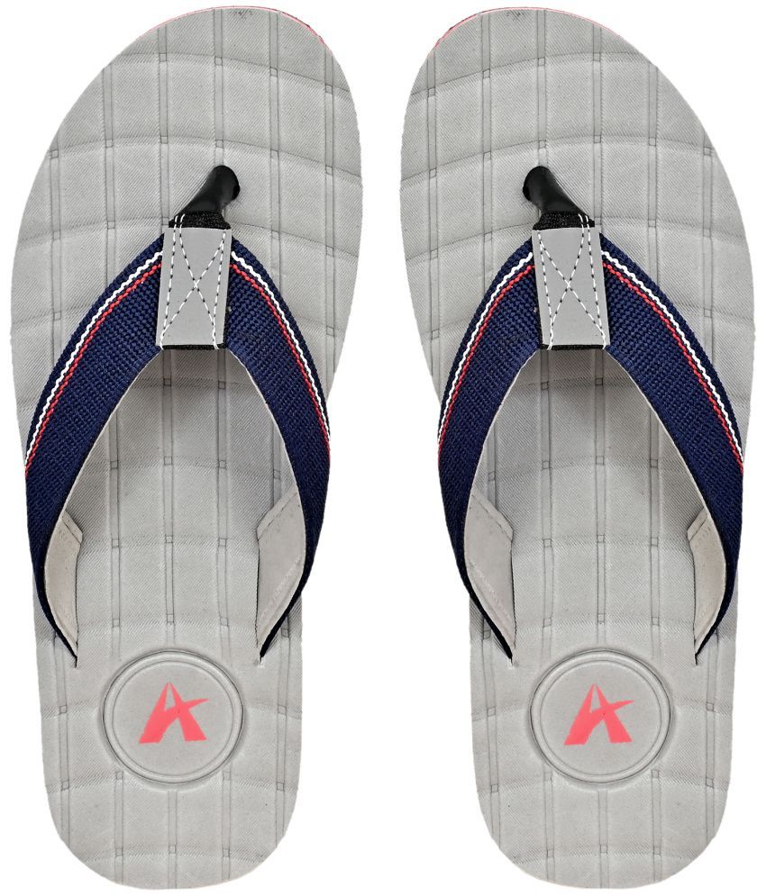     			Altek - Grey Men's Thong Flip Flop