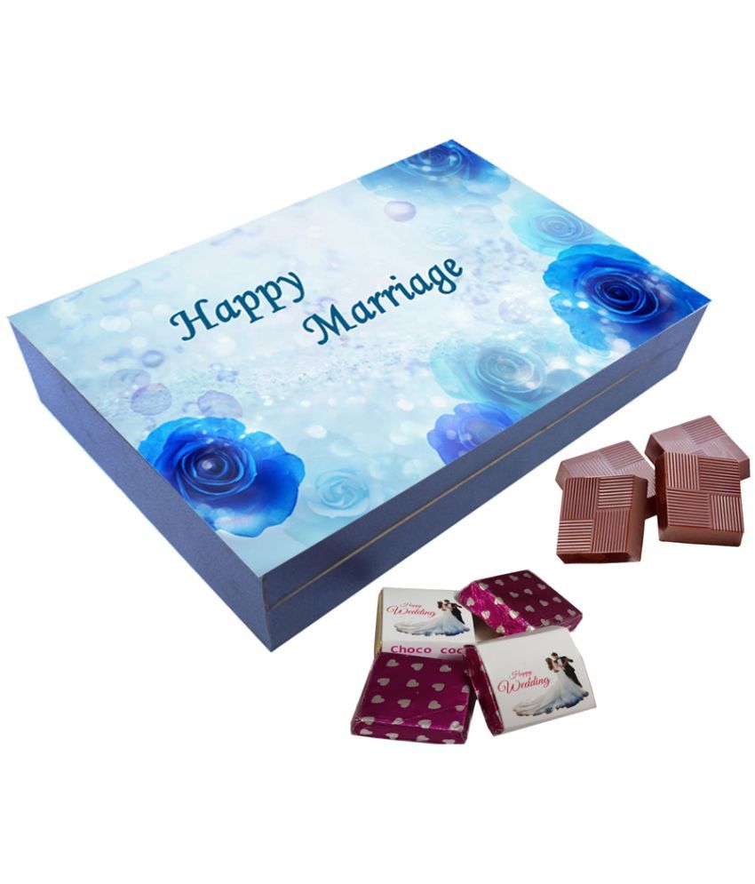     			Choco coco Happy Marriage Dark Chocolate 350 g Pack of 6