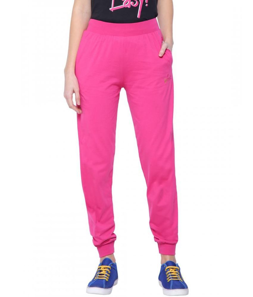     			DYCA - Pink Cotton Blend Women's Outdoor & Adventure Trackpants ( Pack of 1 )