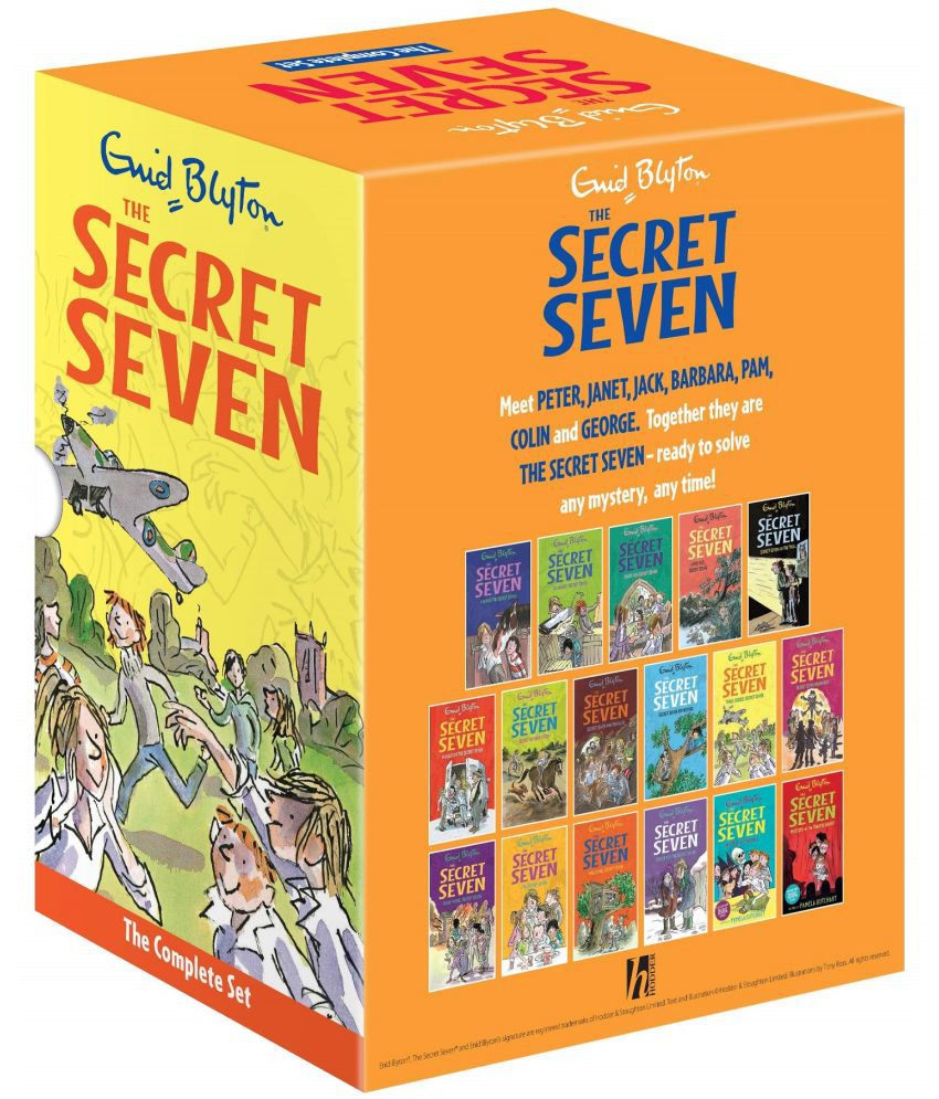    			SECRET SEVEN COMPLETE BOX SET OF 17 TITLES Product Bundle – 25 May 2019