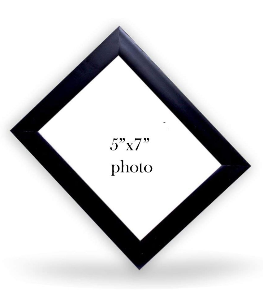     			STUTHI ARTS Wood Black Photo Frame Sets - Pack of 1