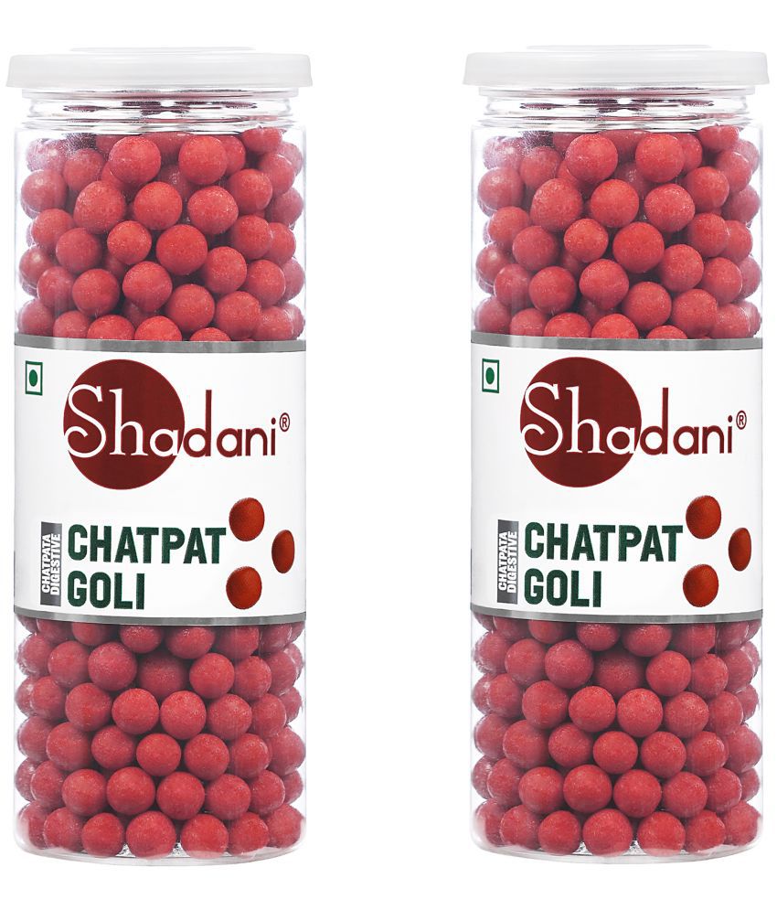     			Shadani Chatpat Goli Can 200g (Pack of 2)