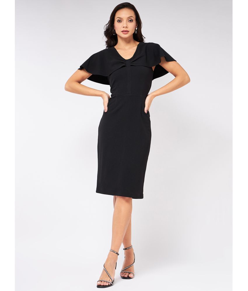     			Zima Leto - Black Polyester Women's Shift Dress ( Pack of 1 )