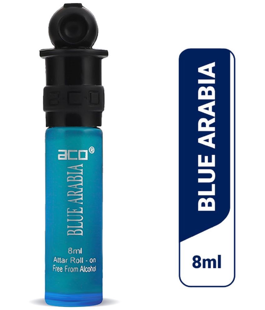     			aco perfumes BLUE AREBIA Concentrated Attar Roll On 8ml