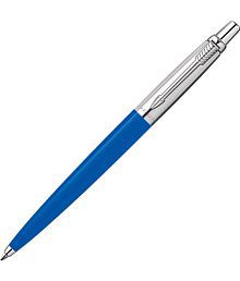 PARKER Jotter Standard Body Chrome Trim Ball Pen (Blue)