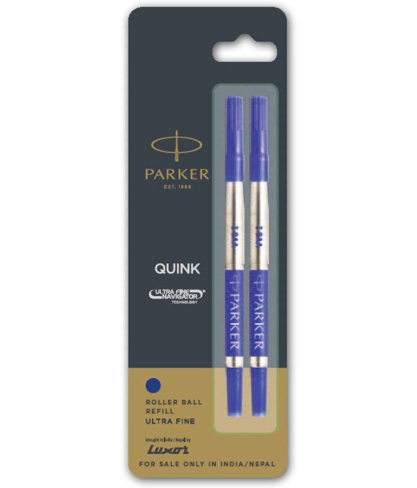     			PARKER Ultra Fine Navigator Roller Pen Blue 1 Refills Ball Pen (Blue)