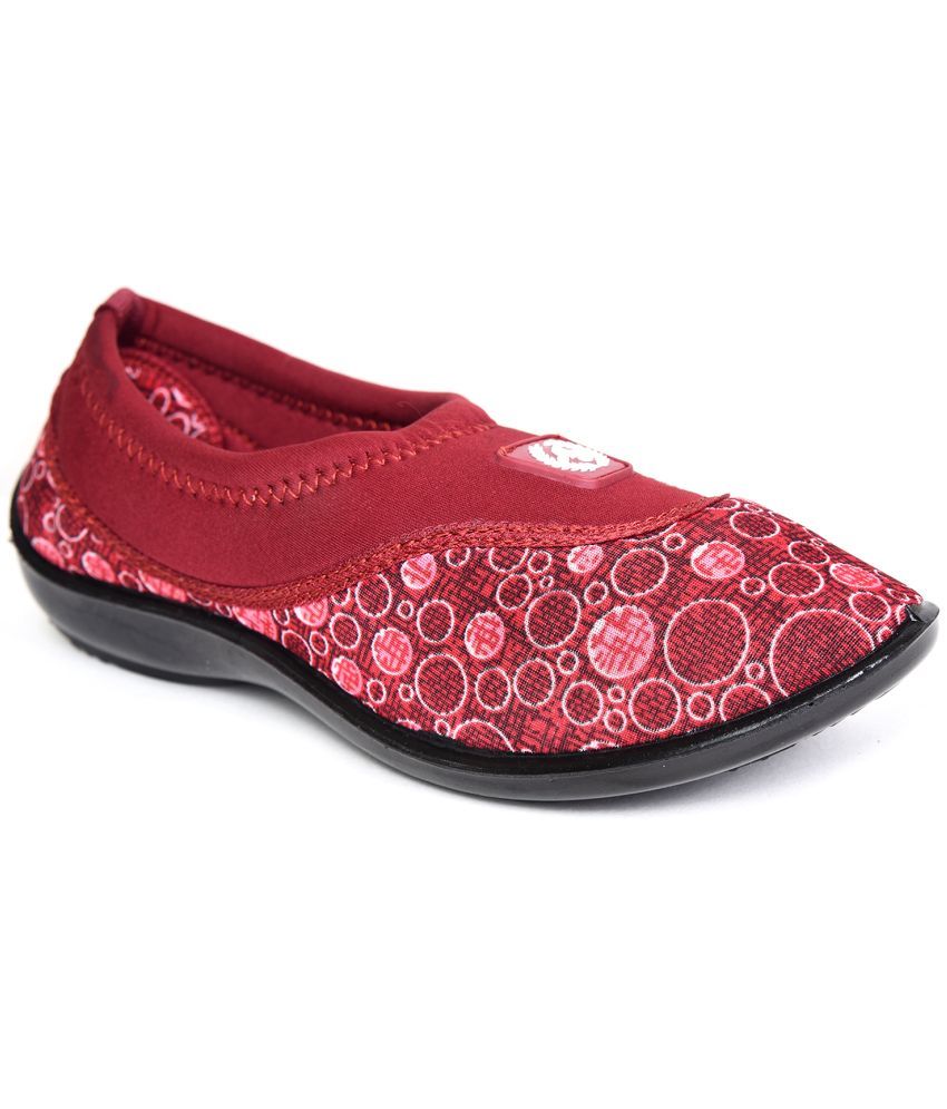     			Ajanta - Maroon Women's Slip On