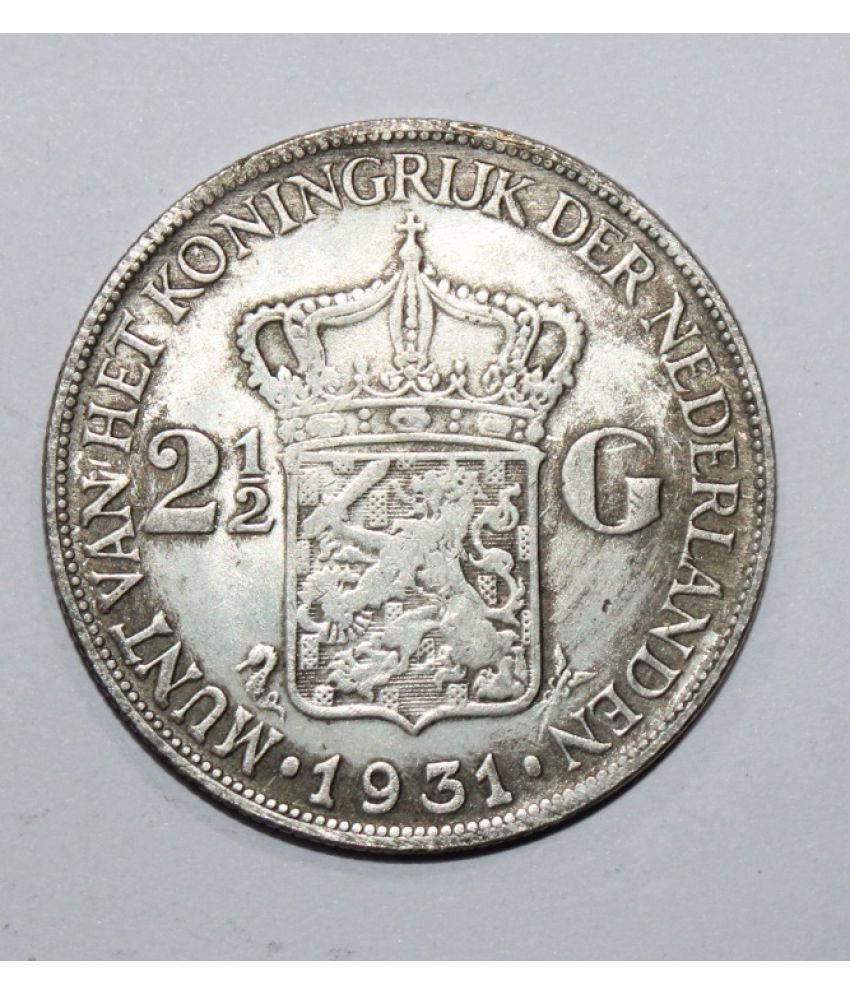     			Luxury - 1931 Year 2,1/2G Netherland very rare world heavy coin for Collection Numismatic Coins