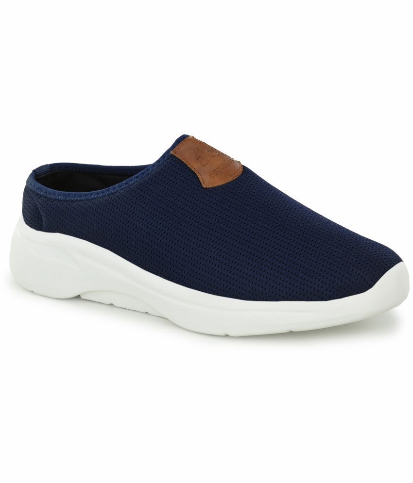     			OFF LIMITS JUJU II - Navy Blue Men's Slip-on Shoes