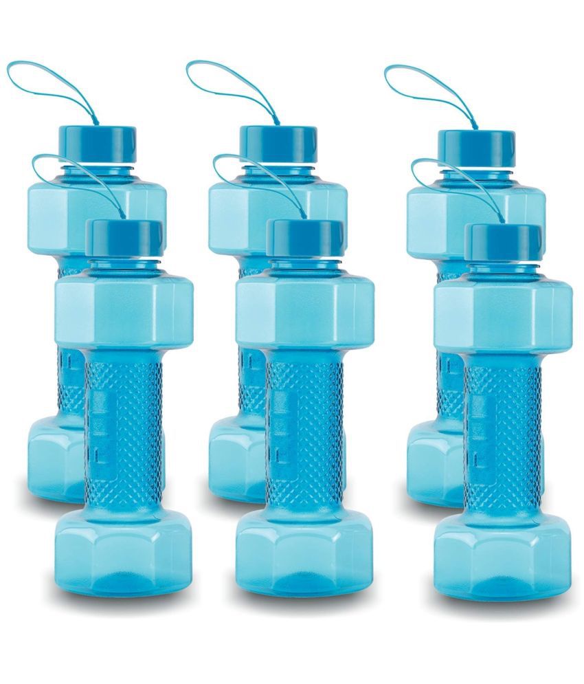     			Oliveware - Blue Water Bottle 750 mL ( Set of 6 )
