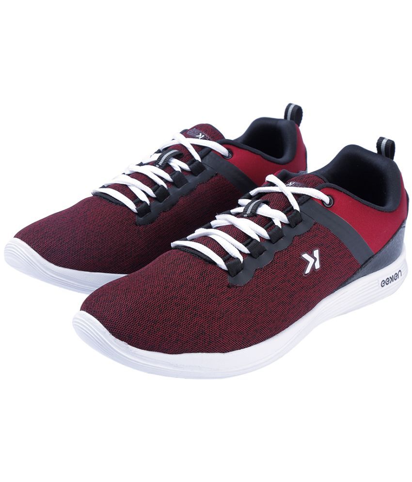     			Paragon Paragon EEKAN - Maroon Men's Sneakers