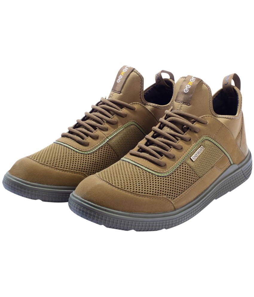     			Paragon Paragon EEKAN - Olive Men's Sneakers