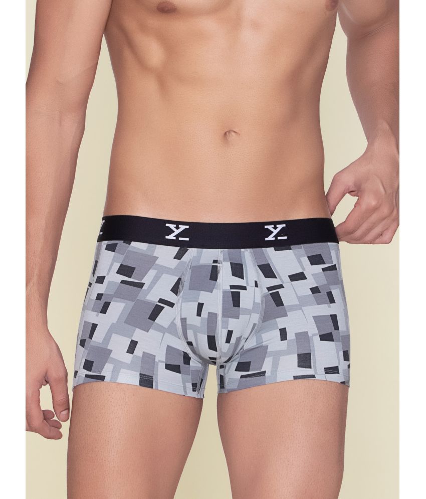     			XYXX Modal Men's Trunks ( Light Grey )