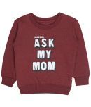 Bodycare Pack of 1 Boys Fleece Sweatshirt ( Maroon )