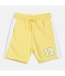 MINI KLUB Baby Boys Yellow Knit Shorts Pack of 1