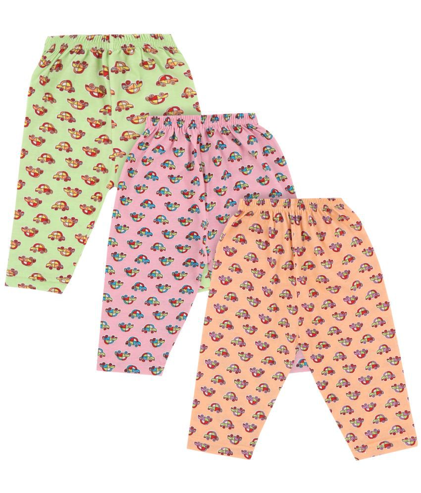    			Bodycare - Multi Color Cotton Blend Trackpant For Baby Boy ( Pack of 3 )