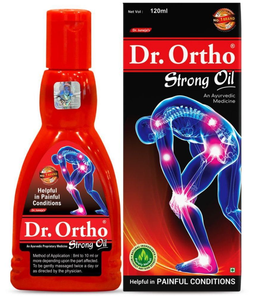 Dr. Ortho Ayurvedic Strong Oil - 120ml - Pain Relief Oil ( Pack of 1 )