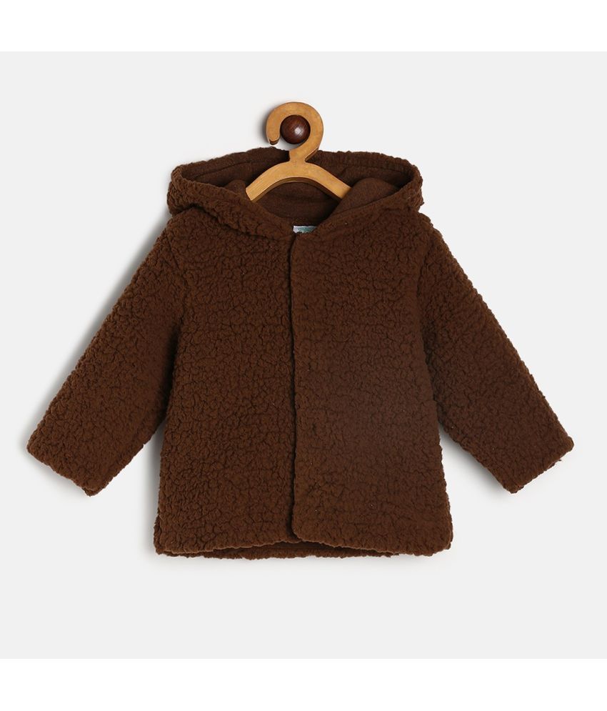     			MINI KLUB Baby Boys Brown Knit Jacket Pack of 1