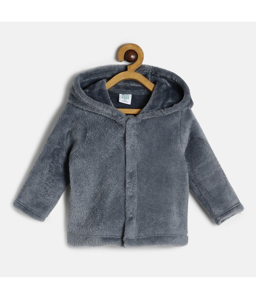     			MINI KLUB Baby Boys Grey Knit Jacket Pack of 1