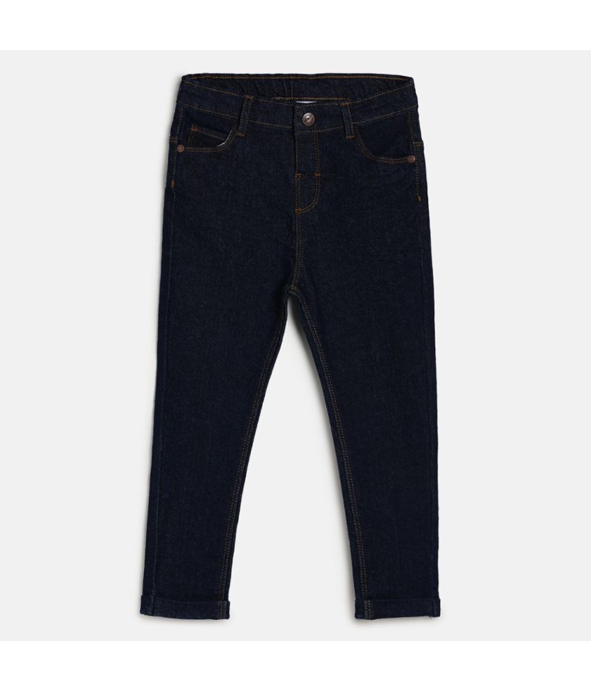     			MINI KLUB Pack of 1 Boys 100% Cotton Jeans ( Blue )