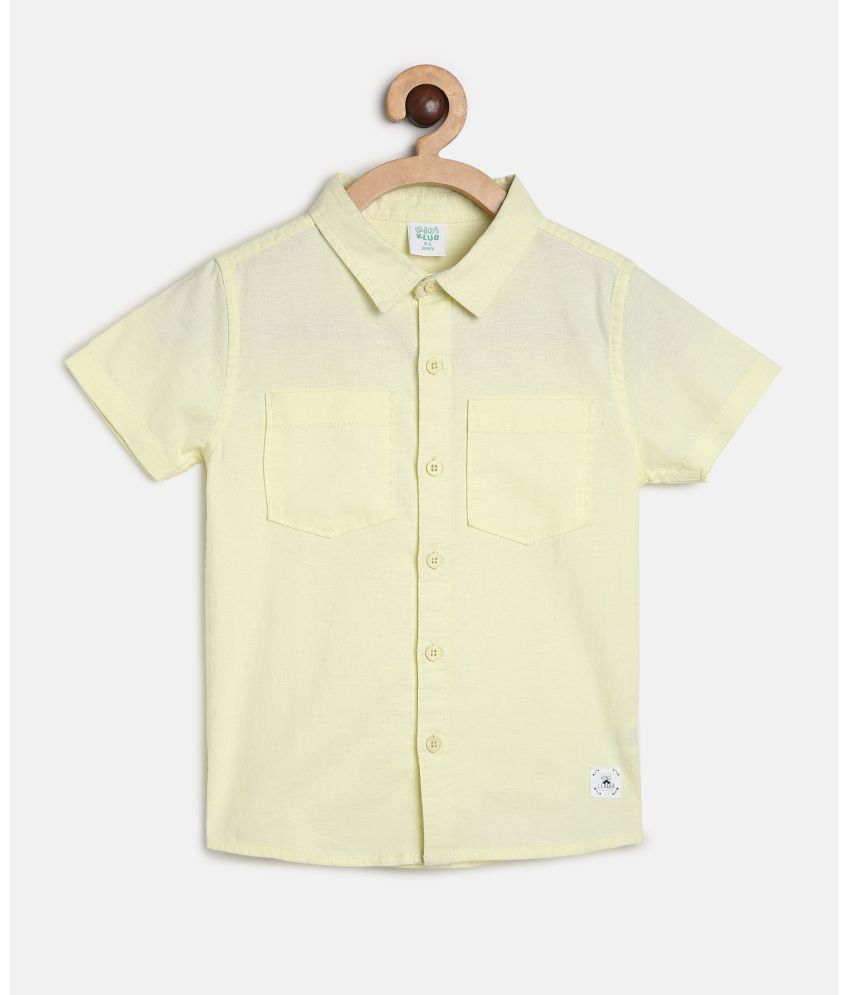     			MINI KLUB 100% Cotton Shirt ( White )