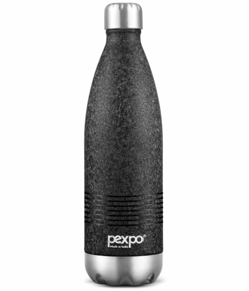     			Pexpo - Black Thermosteel Flask ( 1000 ml )