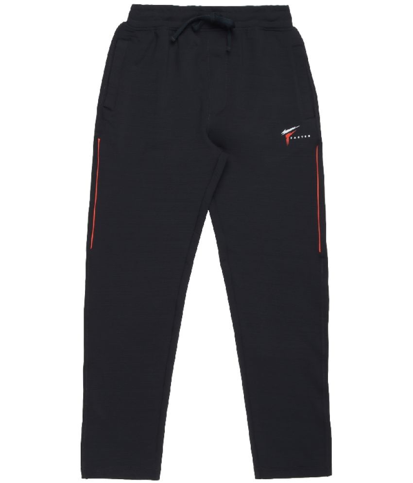     			Proteens - Black Cotton Blend Boys Trackpant ( Pack of 1 )