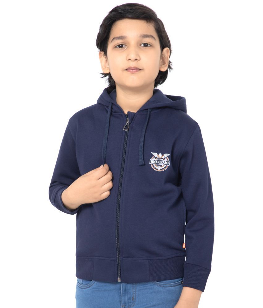     			Proteens Boys Cotton Casual Jacket ( Navy , Pack of 1 )