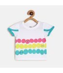 MINI KLUB Pack of 1 Baby Girls Cotton Top ( White )