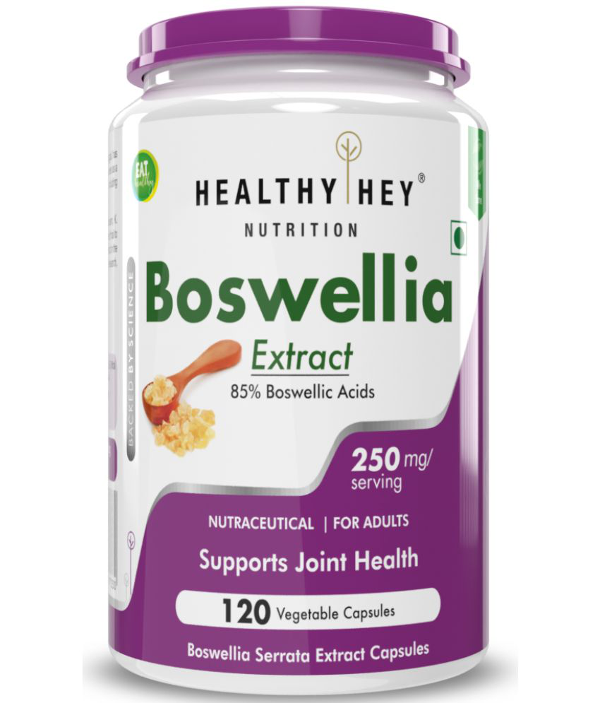     			HEALTHYHEY NUTRITION Boswellia Serrata Extract BoswellicAcids 250 mg Capsule