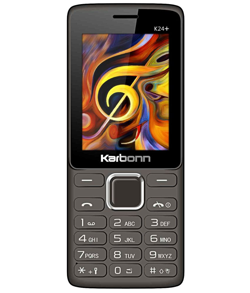     			Karbonn K24+ Dual SIM Feature Phone Black