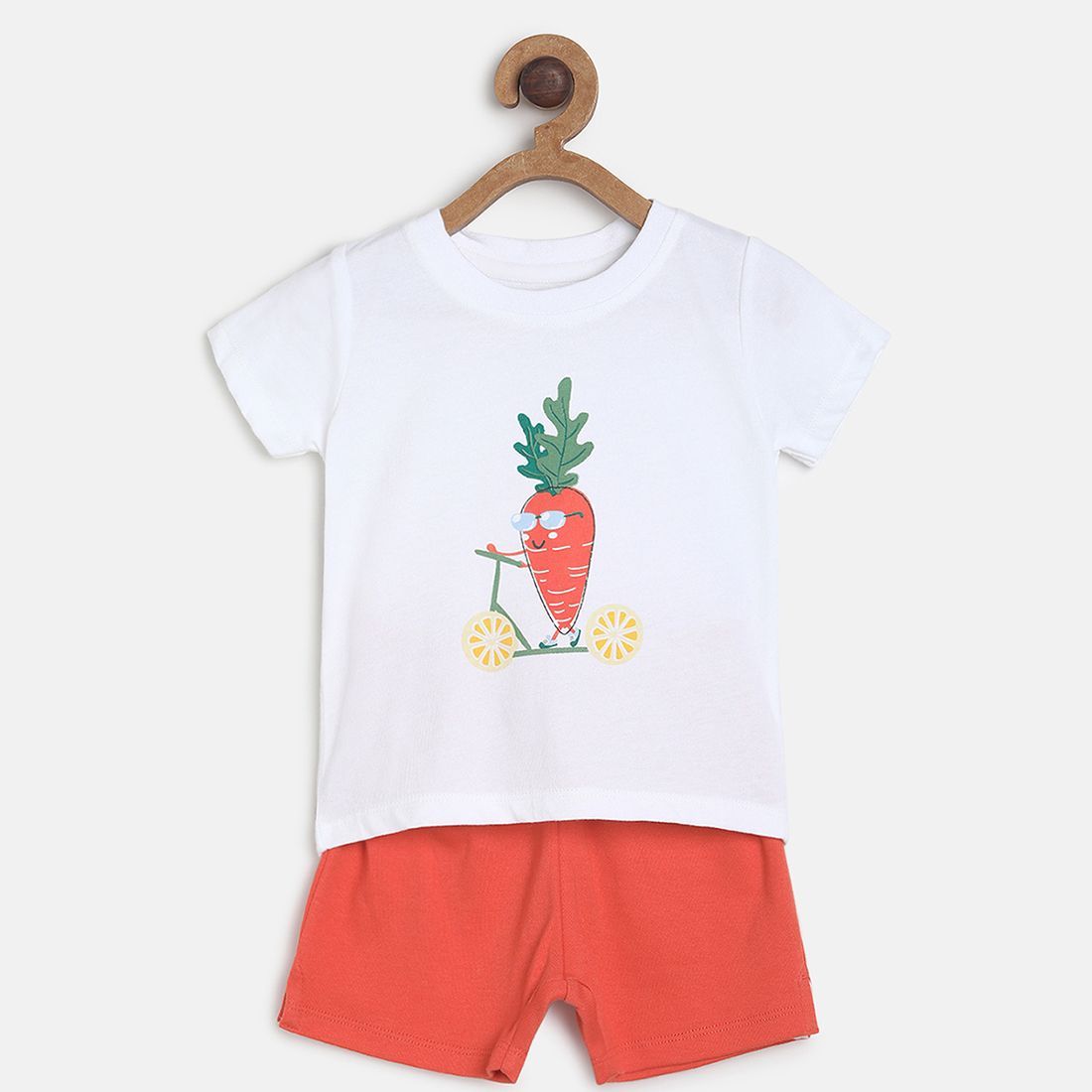     			MINI KLUB - Multi Cotton Baby Boy T-Shirt & Trouser ( Pack of 1 )